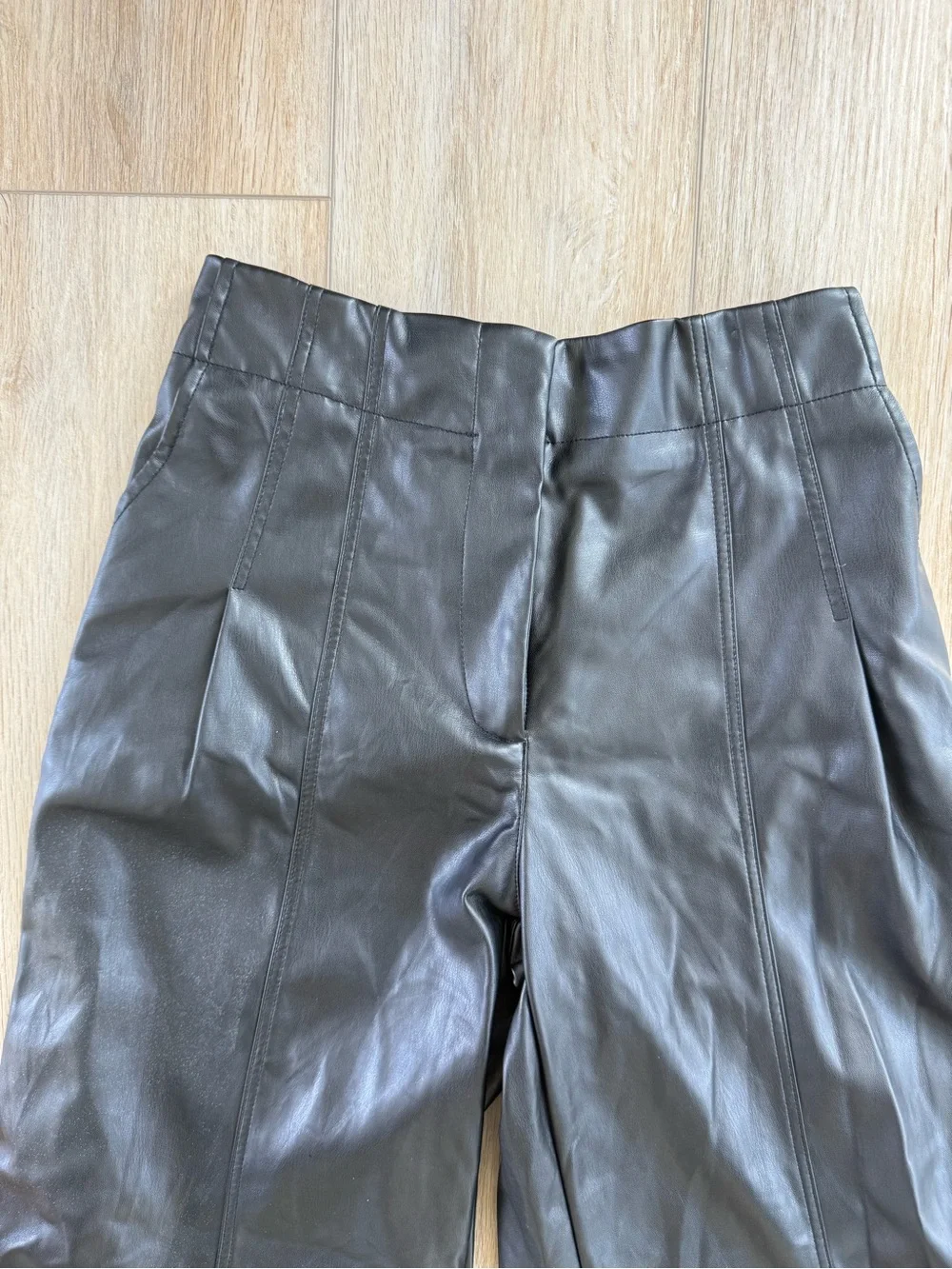 LBLC The Label Black Faux Leather pants